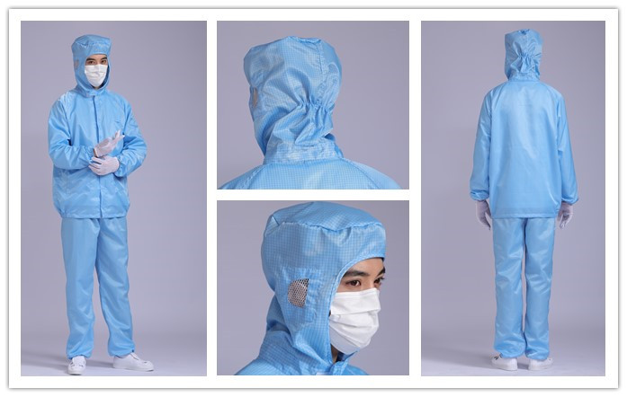 無塵服，連帽分體服